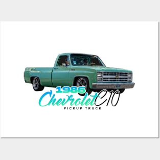 1986 Chevrolet C10 Pickup Truck Posters and Art